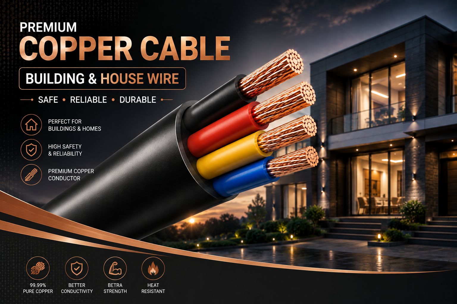 AR Cables Copper House Wire Pakistan
